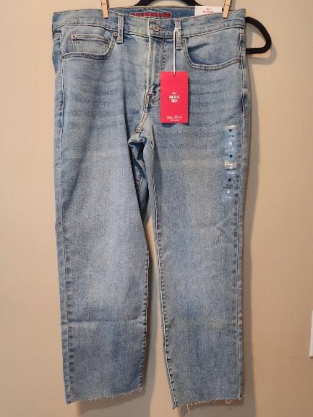 Lucky Brand Sweet Mid Rise Crop Raw Hem NWT